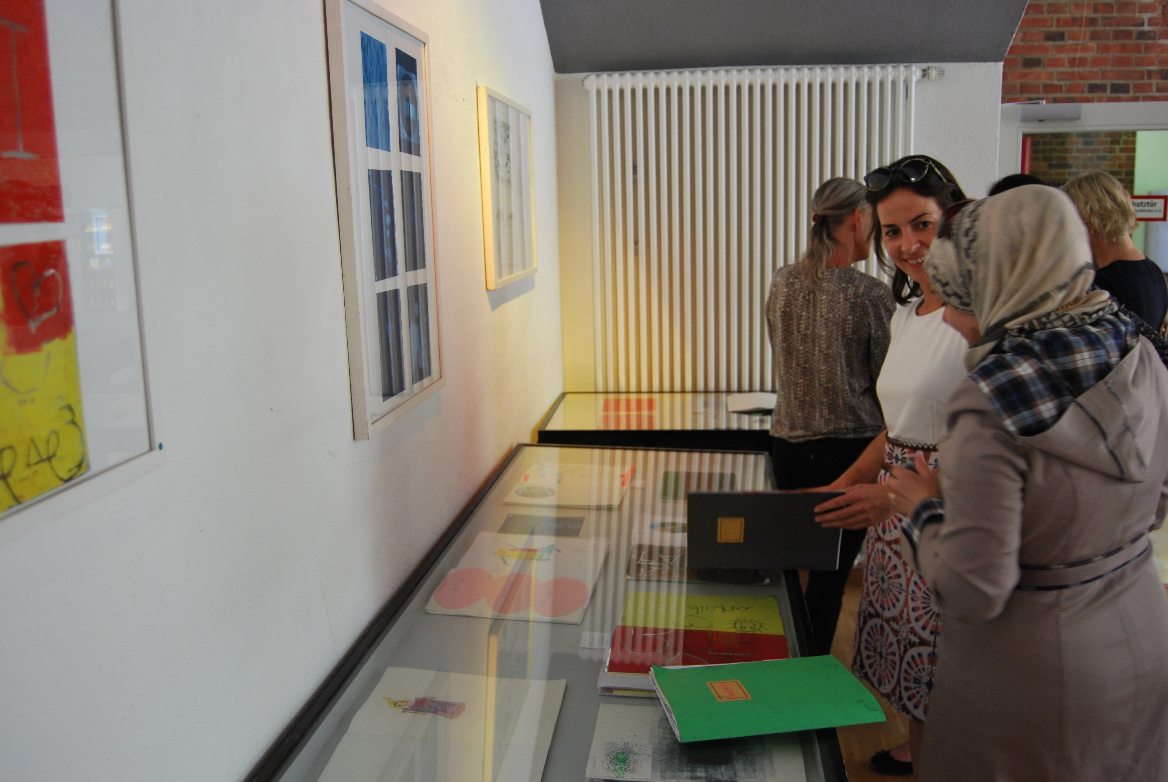 Vernissage und Gespräch in Jugendhaus Mitte Stuttgart